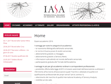 Tablet Screenshot of iasa-network.org